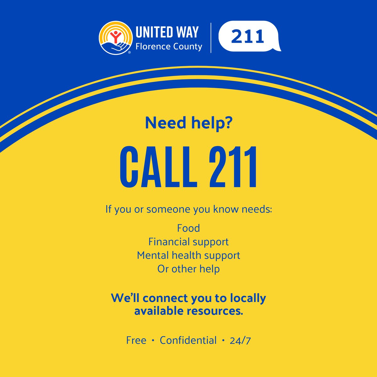 UW of Florence County tweet media