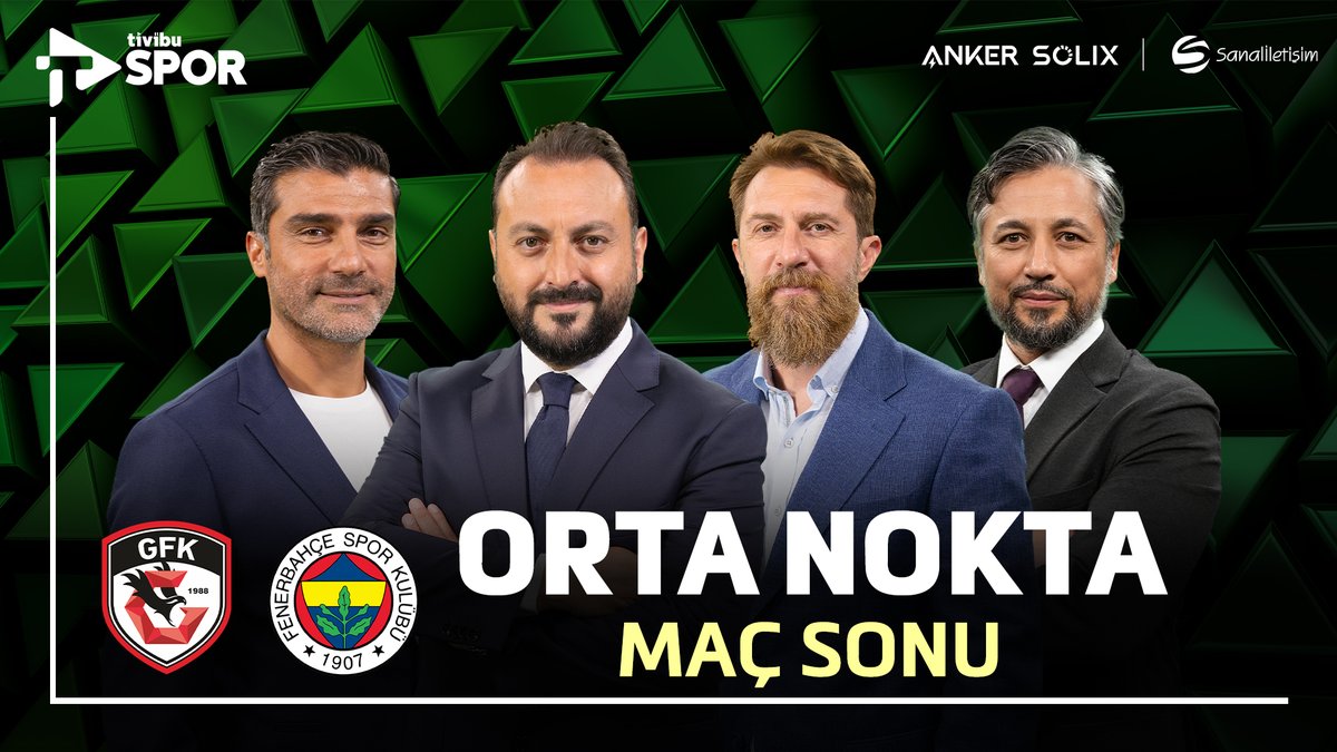 Gaziantep FK - Fenerbahçe karşılaşmasının analizi Orta Nokta'da yapılıyor!

<a href="/ErkutOzturk/">Erkut Öztürk</a>, <a href="/ermanozgur8/">erman özgür</a>, <a href="/mansiz26/">Ilhan Mansız</a> ve <a href="/mustafaSarpp16/">Mustafa Sarp</a> ile Orta Nokta, karşılaşmanın ardınan Tivibu Spor'da!

Canlı yayın👇
youtube.com/live/_0a7d-yyw…