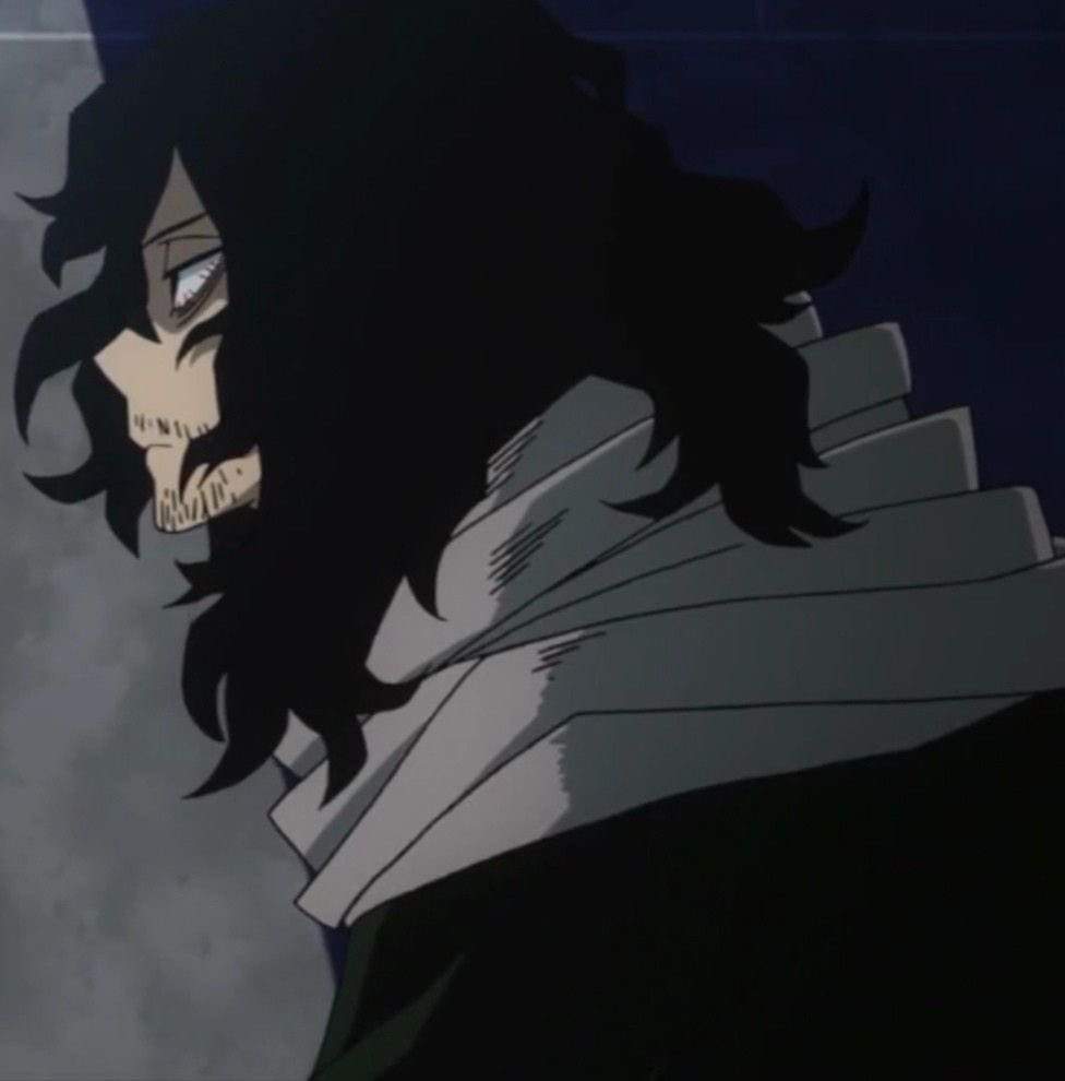 Aizawa probably has the best side profile in the MHA series 

This one in particular scratches an itch in my brain I didn’t even know I had