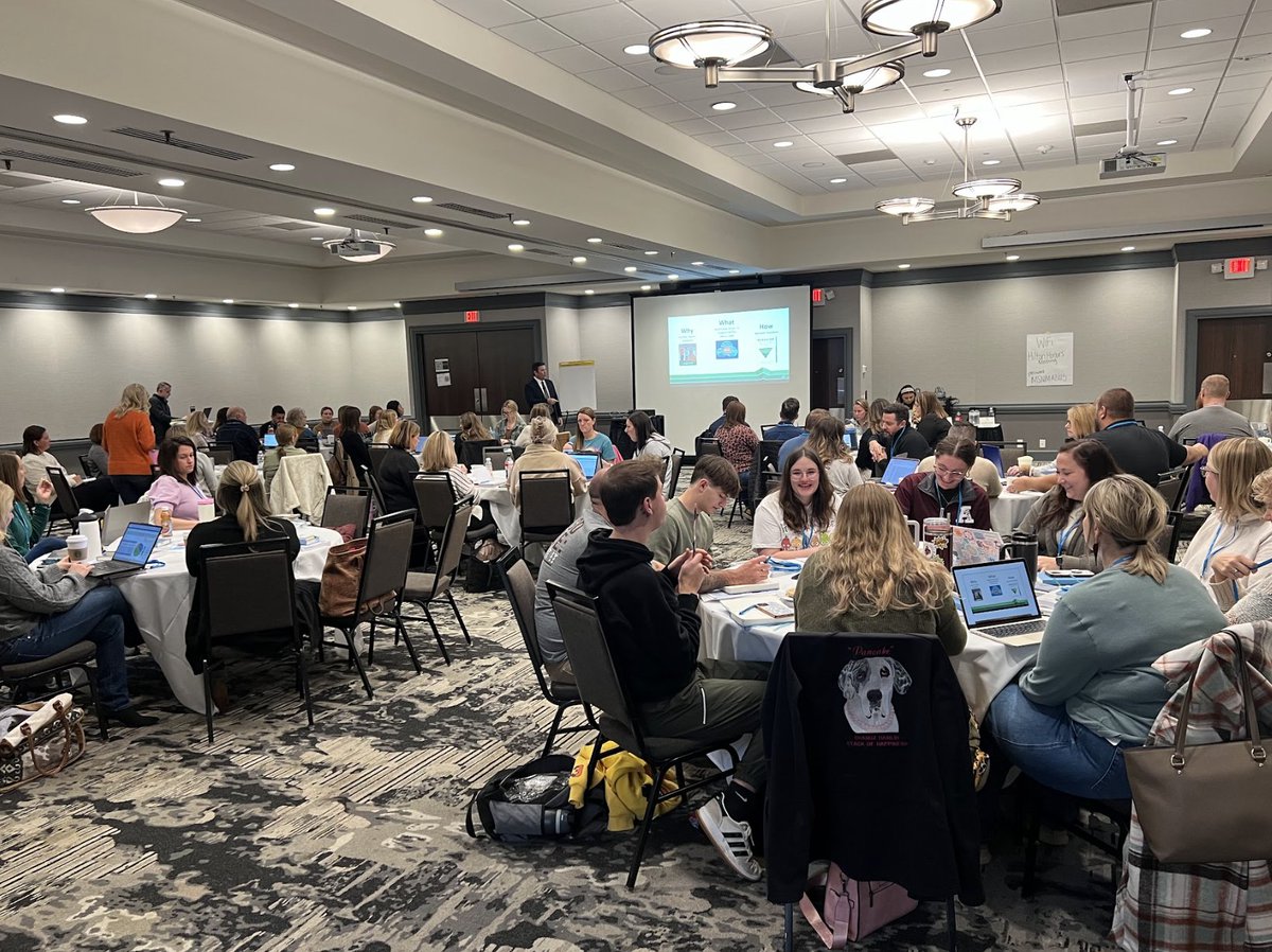 SolutionTree's tweet image. 67 educators. 6 states. 2 days of impact. 💥
The Behavior Solutions Workshop with John & Jessica Hannigan just kicked off in Madison, WI!
#BehaviorSolutions #PBIS #EducationLeadership