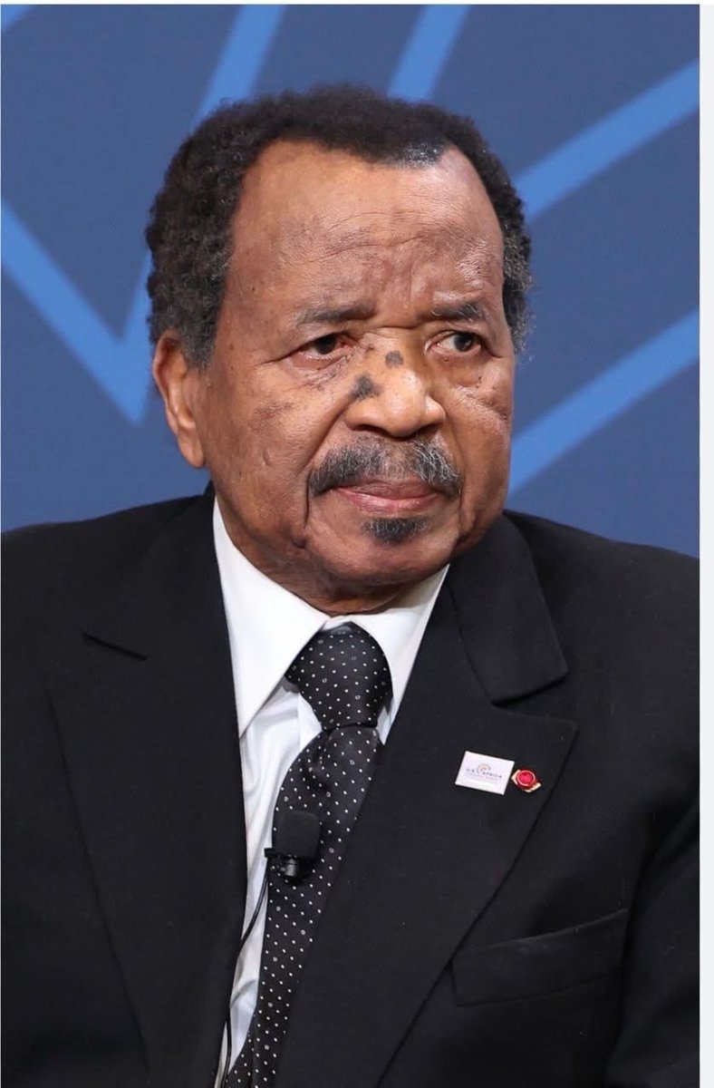 Dee_Tend's tweet photo. Another 7 years of misery. 
Another 7 years of suffering.
Where did we really go wrong? Wicked Ancestor!! Wicked grandfather!! Wicked Father!! Wicked Inlaw! Wicked uncle!! The most wicked politician on earth!!
#Paul #Biya #Must #Go !!! 

 #FreeSCNC
#FreeAllAnglophone https://t.co/QyVo5K1FZ2