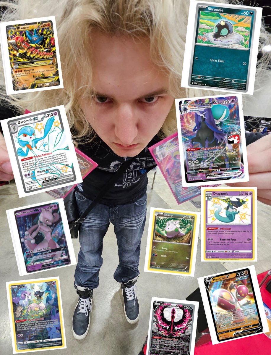 old pic of me and 10 cards to get to know me