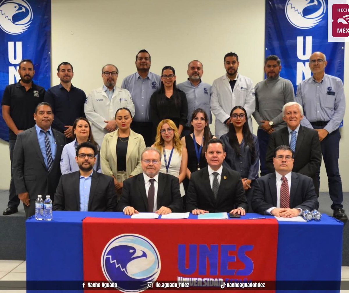 lic_aguadohdez's tweet image. 🤝📚 Un paso más hacia la #vinculaciónacadémica y el desarrollo económico.

Firmamos un #conveniodecolaboración entre la Universidad España (#UNES) de #Durango y la Secretaría de Economía, con la presencia del Rector Juan Manuel Rodríguez y Rodríguez y de su servidor, José…