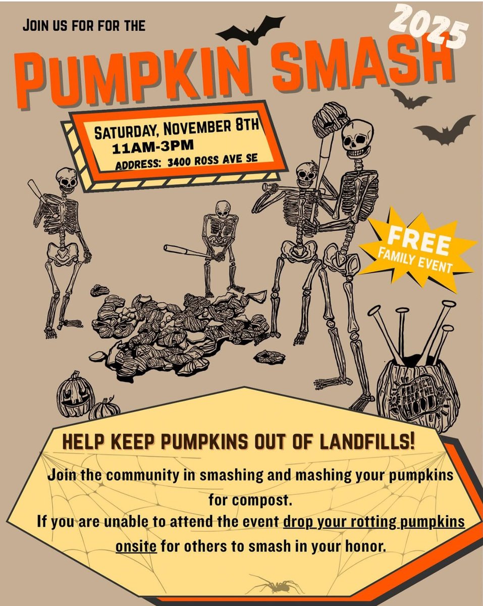 #pumpkinsmash #composting