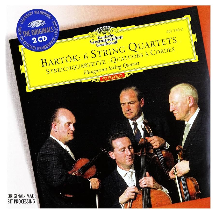 LoveInner's tweet image. #NowSpinning Bartók’s First String Quartet with the Hungarians. I have not heard this cycle before and will probably compare with others today. Anyone got any thoughts on their favourite Bartók’s Quartet sets?