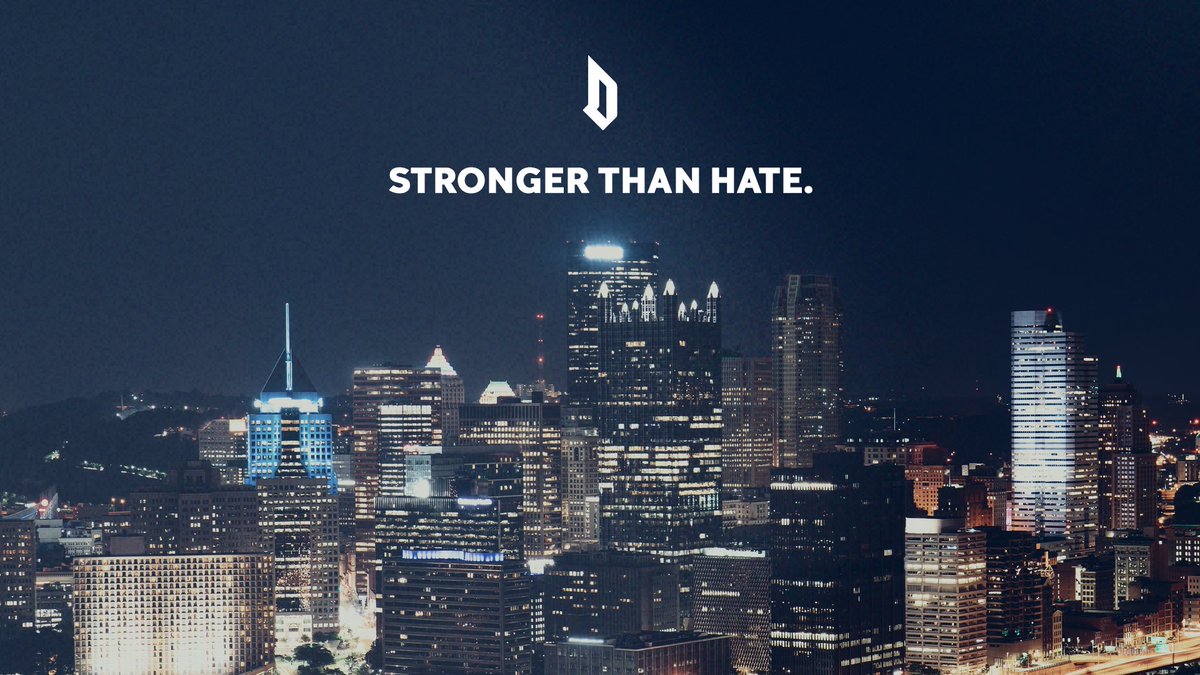 Today, we honor and remember the victims of the Tree of Life tragedy.

Pittsburgh is #StrongerThanHate.