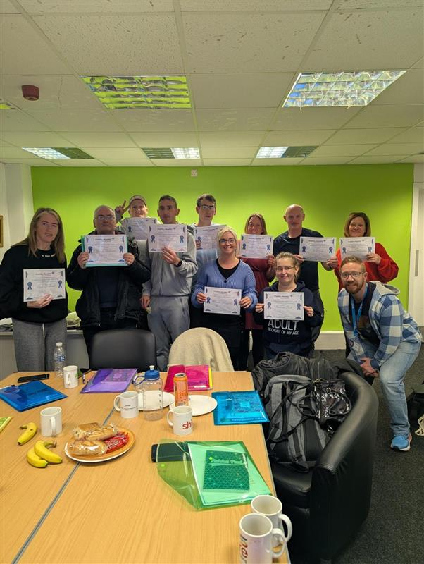 SRConsortium's tweet photo. Brilliant to see a new team of Locality Interviewers trained and ready to go in East Ayrshire!
#EastAyrshire #MATstandards #ScottishRecovery #Partnership https://t.co/UZY4tWlTdY