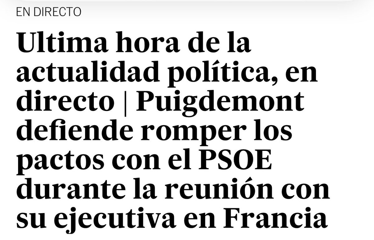 Lo hace por la amnistía: ¿qué hay de lo mío?