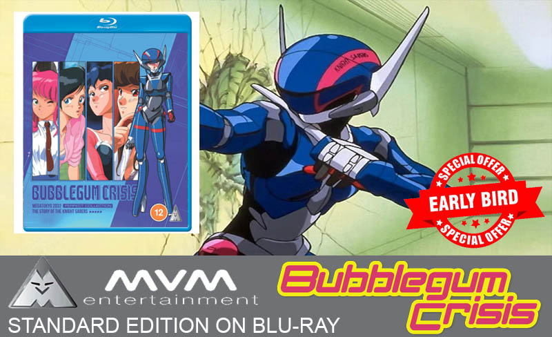 Our latest #EarlyBird deal has arrived with:

Bubblegum Crisis Perfect Collection - Standard Edition Blu-Ray

anime-on-line.com/3148-early-bir…