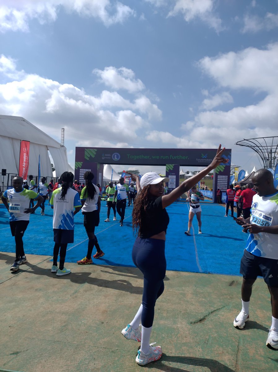 MaureenChela's tweet photo. Managed to hit my PB for 21KM at 5.50/km🎊... #standardcharteredmarathon #StanChartNairobiMarathon https://t.co/3urZw4KQ4W