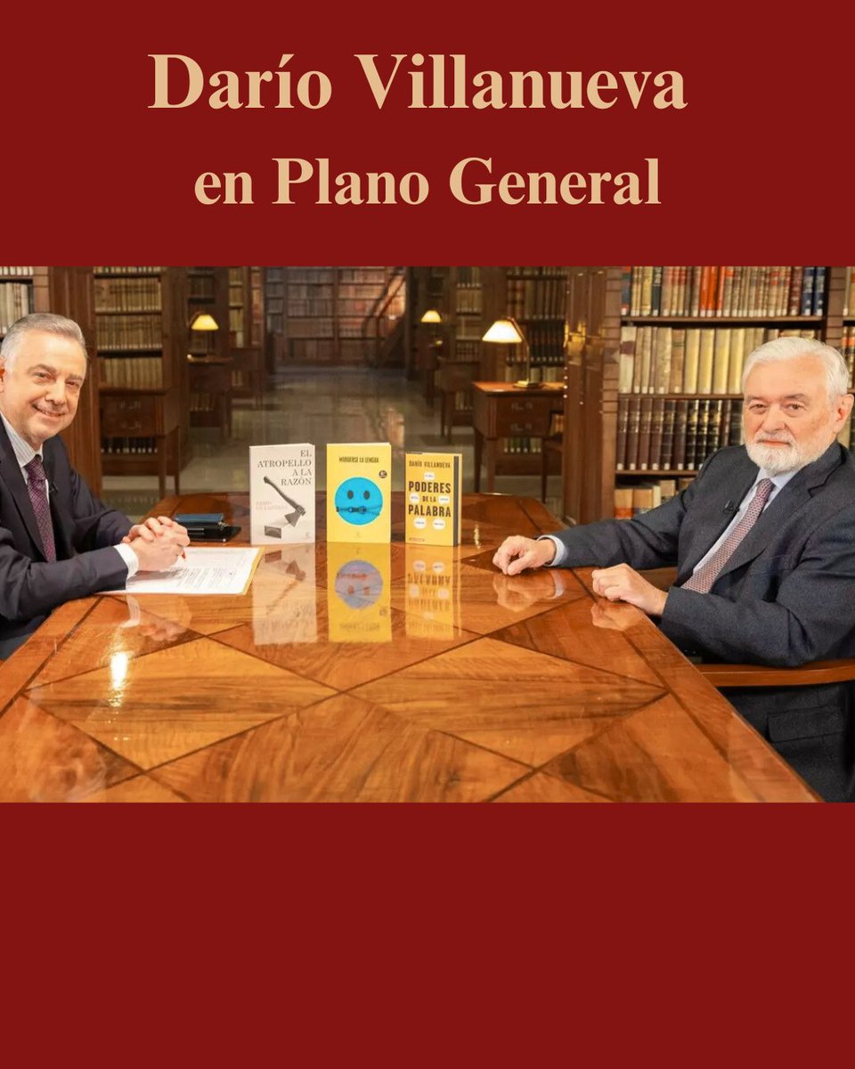 Este fin de semana el programa Plano General estaba dedicado a la figura de Darío Villanueva, académico de la RAE y director de la Biblioteca Castro desde 2004.

Aquí os dejamos algunas de sus reflexiones a lo largo de la entrevista:
🟢"Yo creo que el Quijote es un libro de