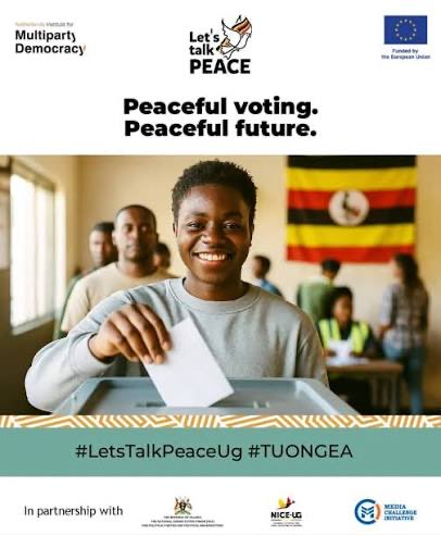 brennanbaby16's tweet photo. As Uganda heads toward #Elections2026, the #LetsTalkPeace campaign empowers youth to become champions of peace through art, music & dialogue. Peace is our shared responsibilityโbefore, during & after elections. ๐บ๐ฌ Here is our official Hashtag for this campaign
#LetsTalkPeaceUg https://t.co/c36KGSc4Pj