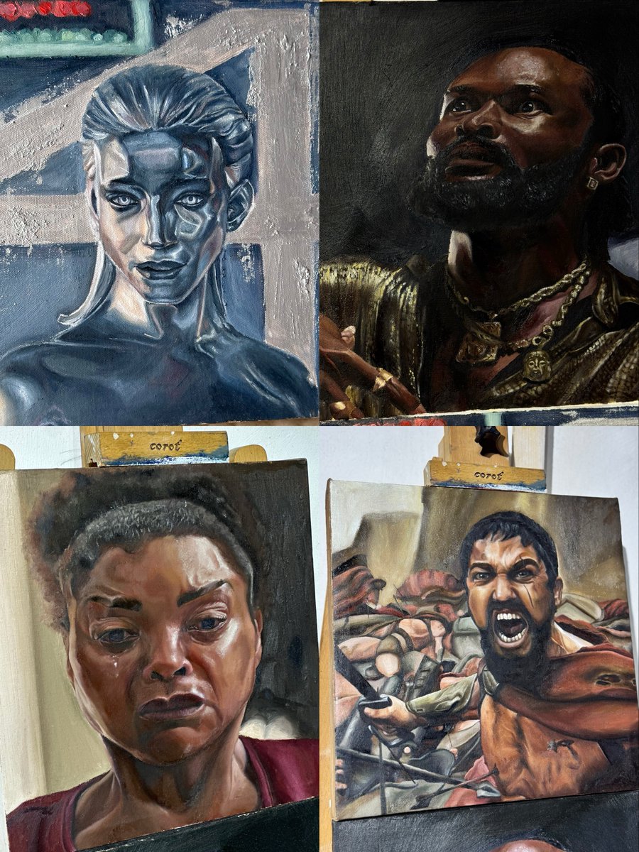 *adds new painting to my collection* 🎨