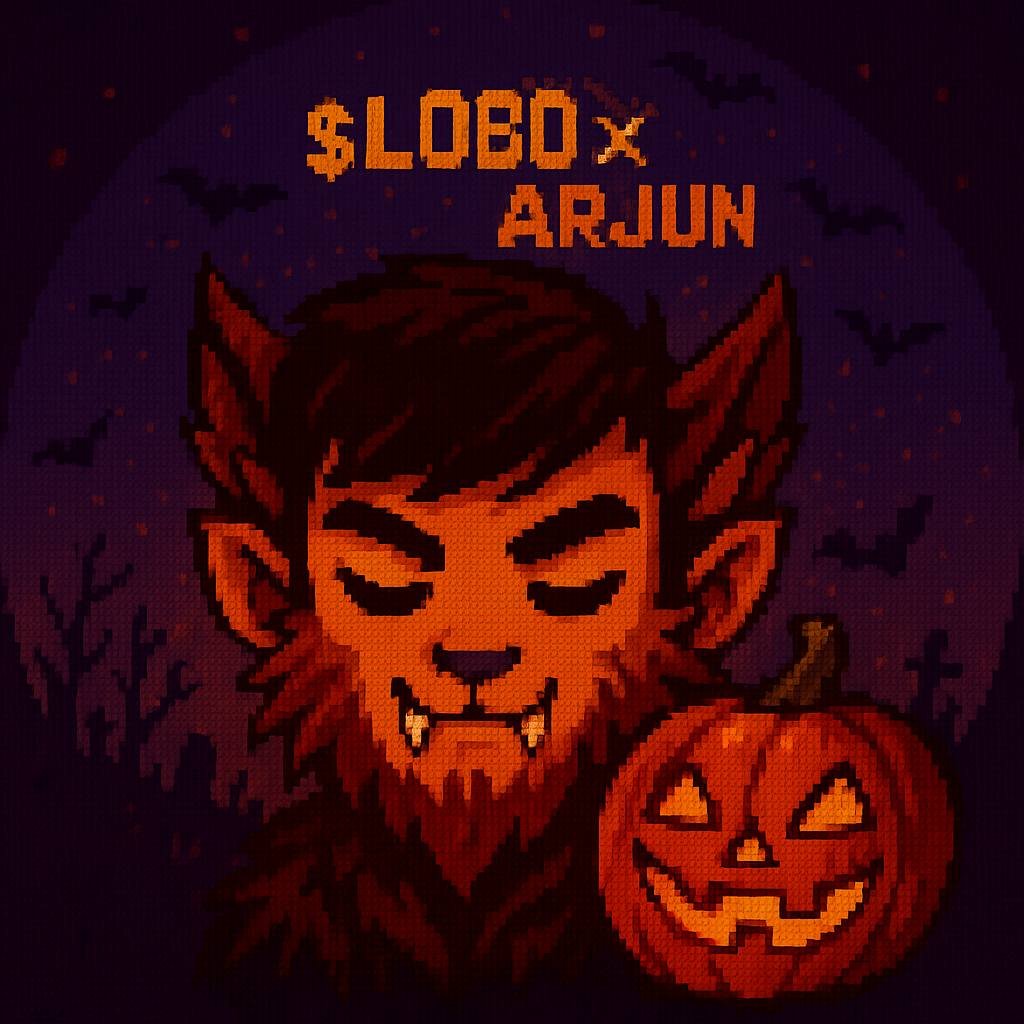 <a href="/arjunsethi/">Arjun Sethi</a> <a href="/lobothewolfpup/">LOBO•THE•WOLF•PUP</a> <a href="/krakenfx/">Kraken</a> Hey <a href="/arjunsethi/">Arjun Sethi</a> !

No need to choose, you already look perfect as part of the $LOBO pack 🐺🔥

Made this Halloween version just for you  welcome to the Wolfpack! 🎃💚
#ListLOBO #HalloweenVibes