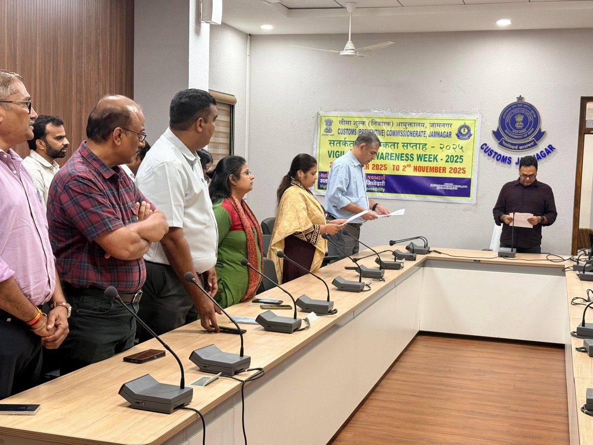 Customs (Prev.) Commissionerate - Jamnagar tweet media