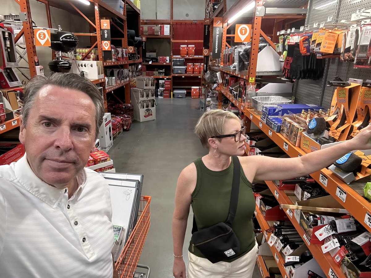 RepMarkWalker's tweet image. Kelly and I in the East Wing. I can’t believe it’s all gone.