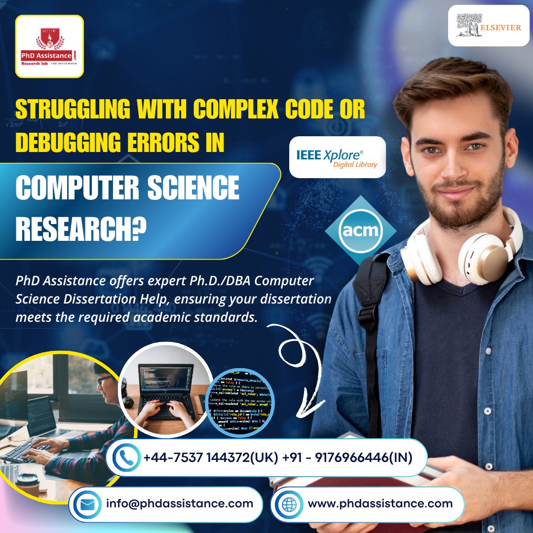 phdassistance's tweet image. 💻 Debugging nightmares in your Computer Science research?
Get expert help with your Ph.D./DBA programming challenges today!
phdassistance.com/services/phd-d…
.
.
#computerscienceresearch #codinghelp #PhDdissertation #dataanalysis #PhDAssistance #programmingsupport #researchmadeeasy