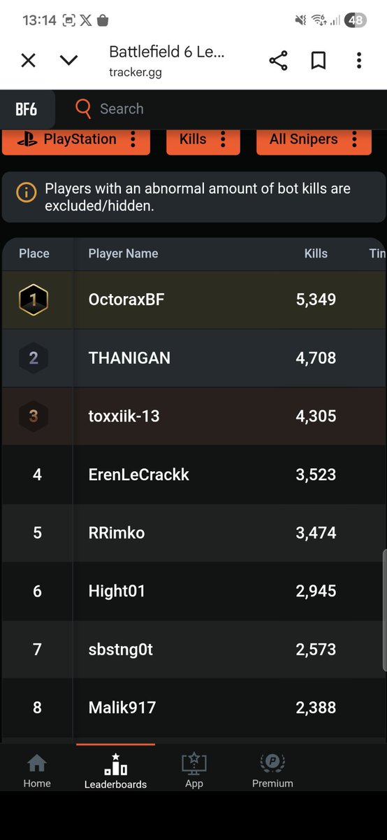 Je suis premier de france au sniper 😁 Merci les gars pour le soutien ❤️ #Battlefield6