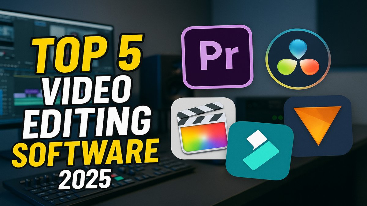 BrettInTech's tweet image. Top 5 Best Video Editing Software in 2025 (Best for Creators)
Watch Here: youtu.be/cTbVQXTkPFM