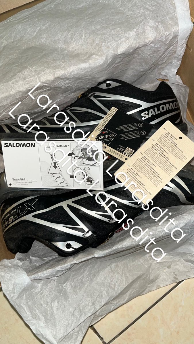 floderwin's tweet image. WTS Salomon XT-6 Goretex FTW Black Silver Size 41 ⅓

Harga Beli : 4.500.000
Harga Jual : 4.000.000
Alasan Jual : Jarang banget di pake

❤️Original
❤️SIZE BEST SELLER!!
❤️Body 9/10
❤️No Minus
❤️Box Lengkap
❤️Baru dipake 3 gunung
❤️Second like new

#zonauang  #zonajajan #wts #BU