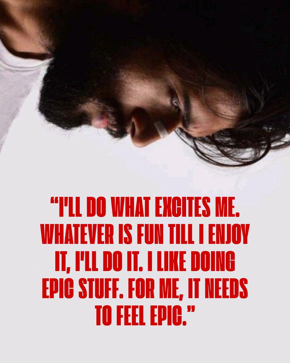 sweety_shindey's tweet photo. He’s powered by passion, not pressure 💥
#VijayDeverakonda always chasing the thrill 🔥
#RowdyVibes #FearlessSoul #EpicFeels #Motivation https://t.co/iHcCUc5QY1