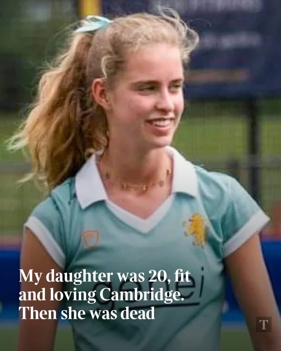 For Clarissa Nicholls, there was no warning sign. The Cambridge student — athletic, gregarious and intelligent — died suddenly at the age of 20, collapsing while hiking in southern France.

“Clarissa had absolutely no symptoms,” said her mother Hilary Nicholls, 53. “She was