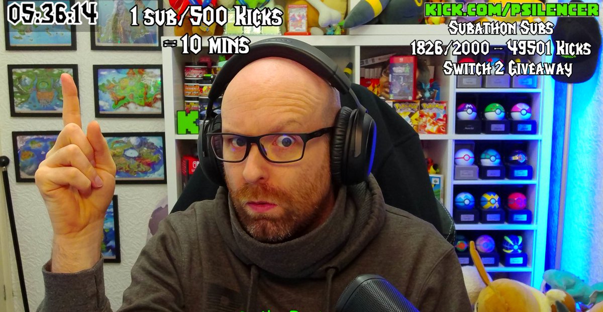 Here we go!!! After some personal chores that needed sorting...

SUBATHON DAY 44 IS HERE!! Wild to see how close we are to 2000 subs :O

Live Now! - Kick.com/psilencer

#PickKick #KickPartner
