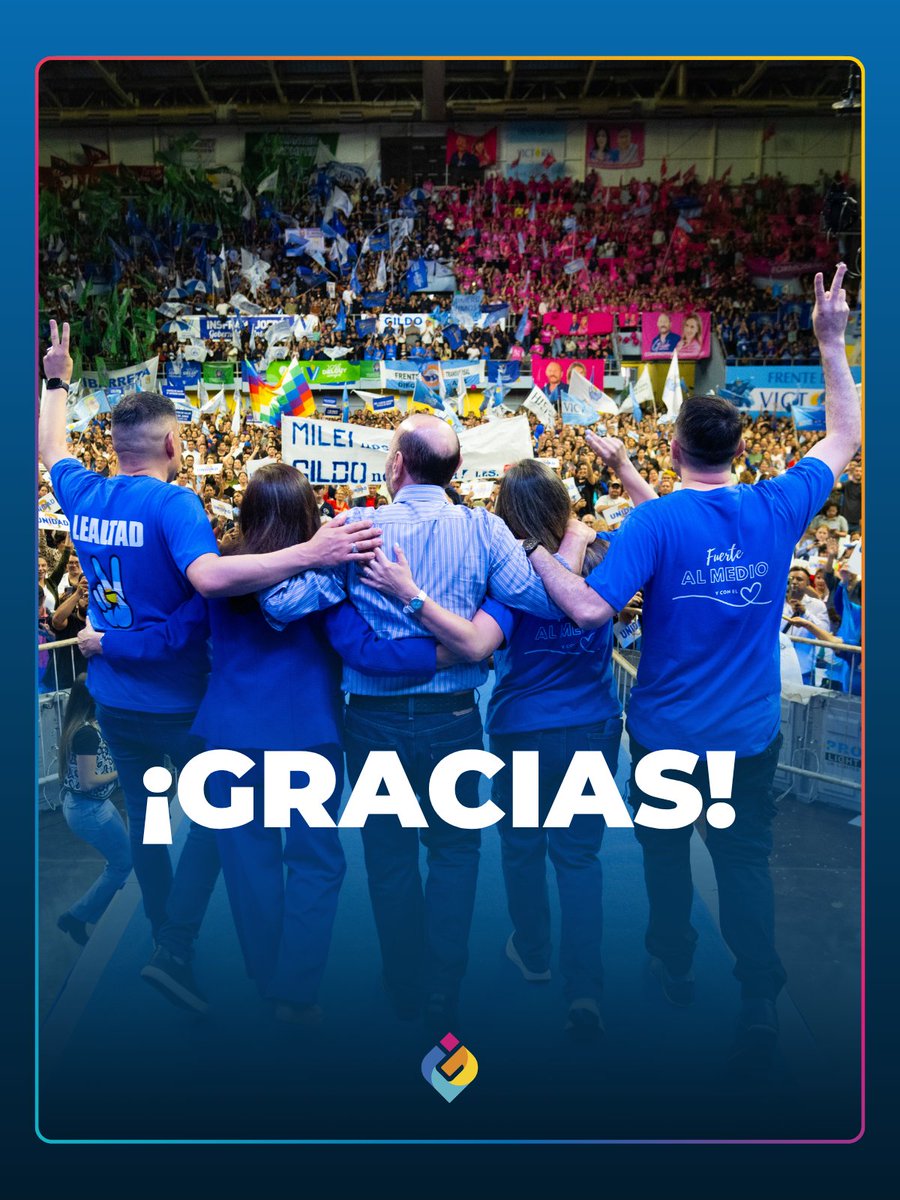 ¡GRACIAS!

Quiero expresar mi agradecimiento a la comunidad formoseña por la jornada electoral de ayer desarrollada en paz y con normalidad, demostrando nuevamente su madurez política y democrática.

El Frente de la Victoria ha triunfado en todas las localidades de la provincia,