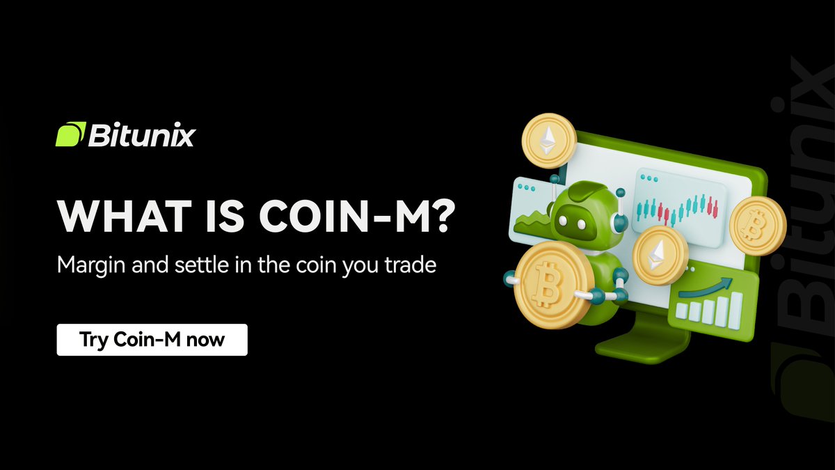 BitunixOfficial's tweet image. Ever wondered what Coin-M Futures mean?
Your margin and settlement stay in the same #crypto. $BTC in, $BTC out.
Simple, transparent, and all on #Bitunix ⚡
Try it now 👉 short.bitunixads.com/cE7KyVzD