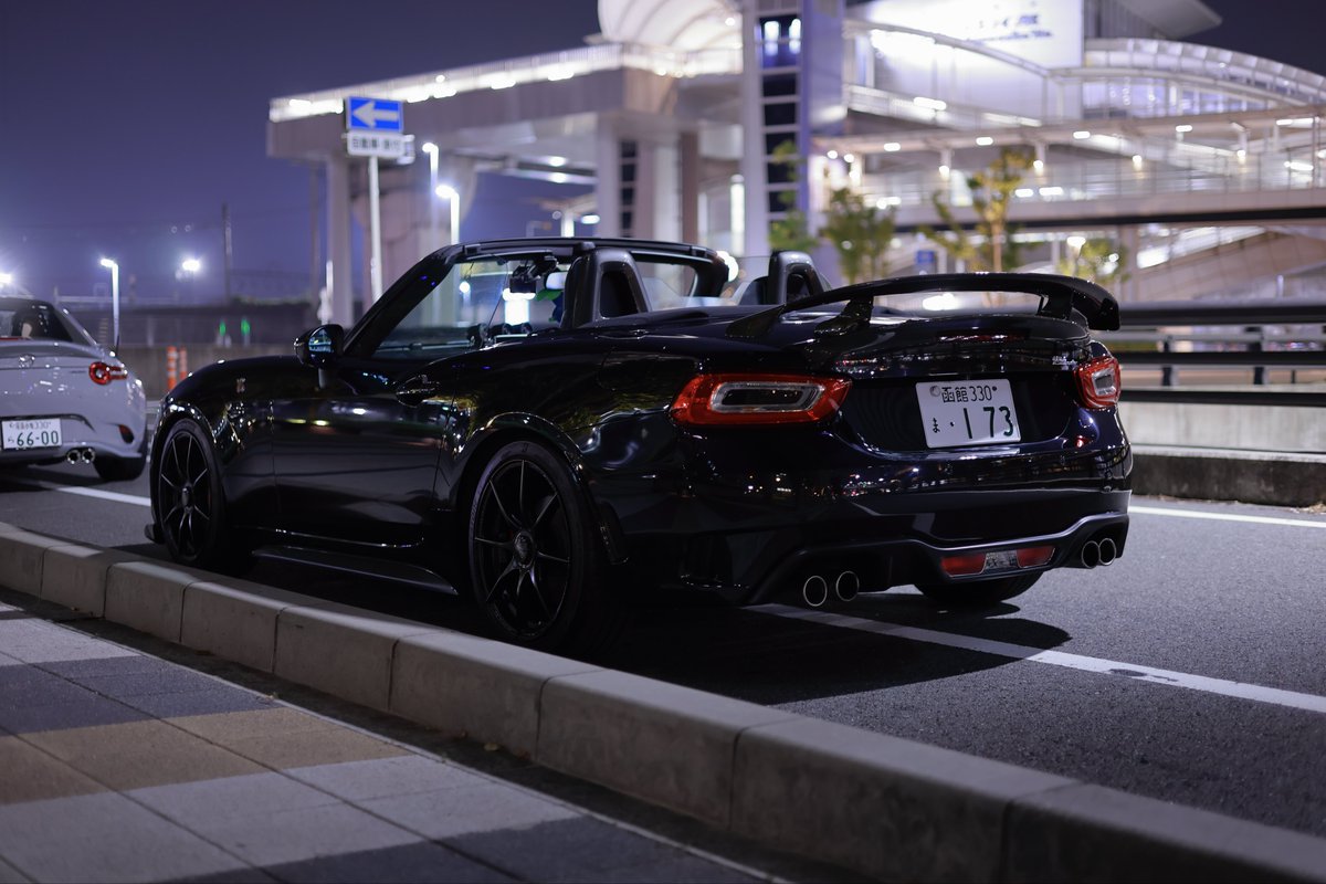 Ba_3105's tweet photo. 先日たろくささん@Roadster_Meca にお誘いいただいて綺麗なお写真まで撮っていただきました！

名古屋に来て初ミーティング嬉しすぎました

#124spider
#124スパイダー https://t.co/H2RmKvPIZ3