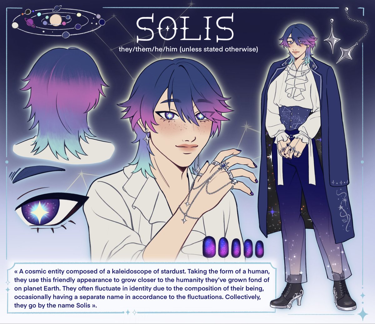 Solis 🌌 pre debut 💫 DID system tweet media