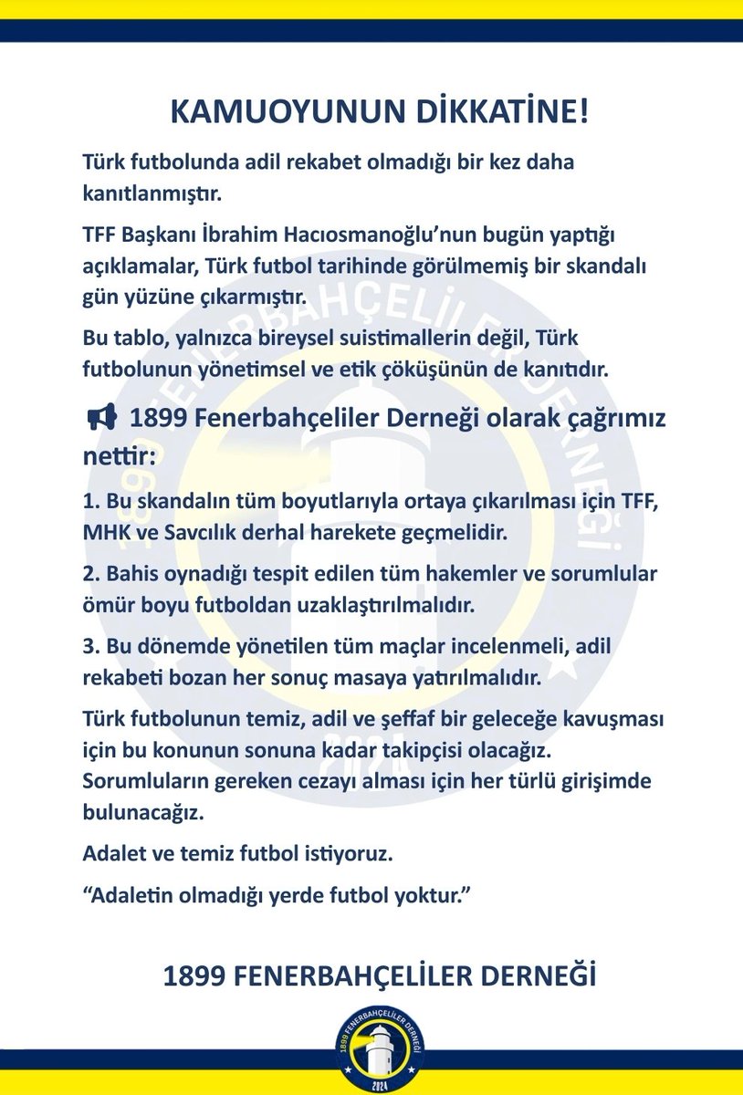 KAMUOYUNUN DİKKATİNE!!!

<a href="/TFF_Org/">TFF</a> <a href="/MHK_Resmi/">Merkez Hakem Kurulu</a>