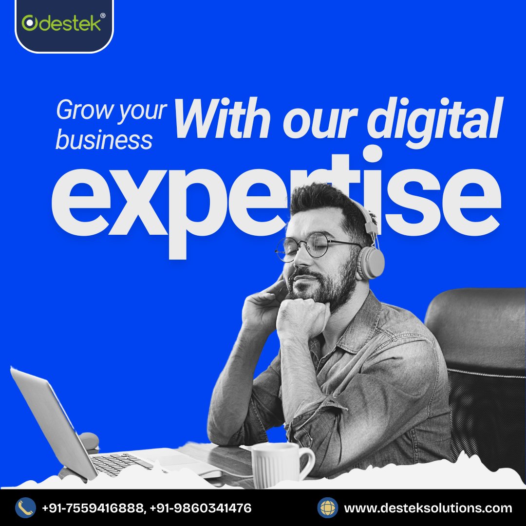 DestekInfo's tweet photo. At Destek, we empower brands to achieve digital success through innovative strategies, cutting-edge design, and result-driven marketing. 

📞 Call us: +91-7559416888 | +91-9860341476
🌐 Visit: https://t.co/o6J1ksu91M

#DigitalMarketing #BusinessGrowth #DestekSolutions https://t.co/s5XLpJGV7f