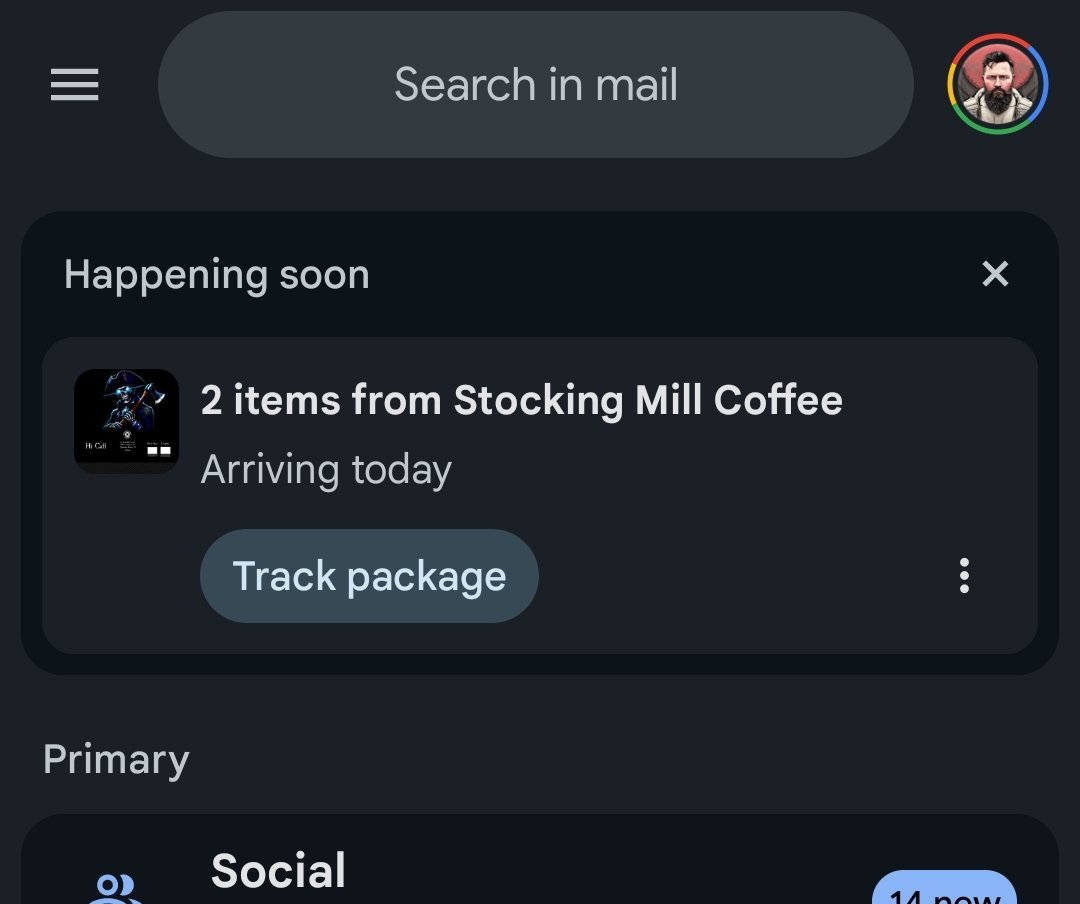 Cuttercorn's tweet image. Best part of waking up, is @smcroasters delivery in my inbox!