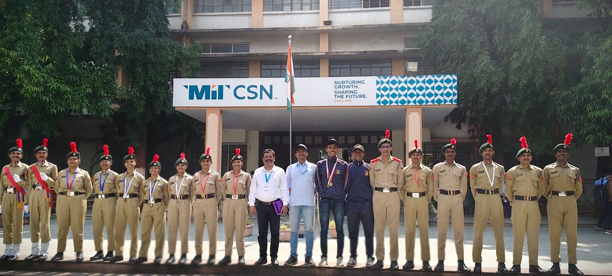 MIT_Updates's tweet image. Our 23 NCC cadets have undergone a 10-day rigorous training at NCC Camp organised by 50 MAH BN at Kannad, earlier this month. Our cadets have won 15 medals in various competitions like drill square test, range firing, sports and cultural activities. #mit_csn #NCCcadets  #ncc