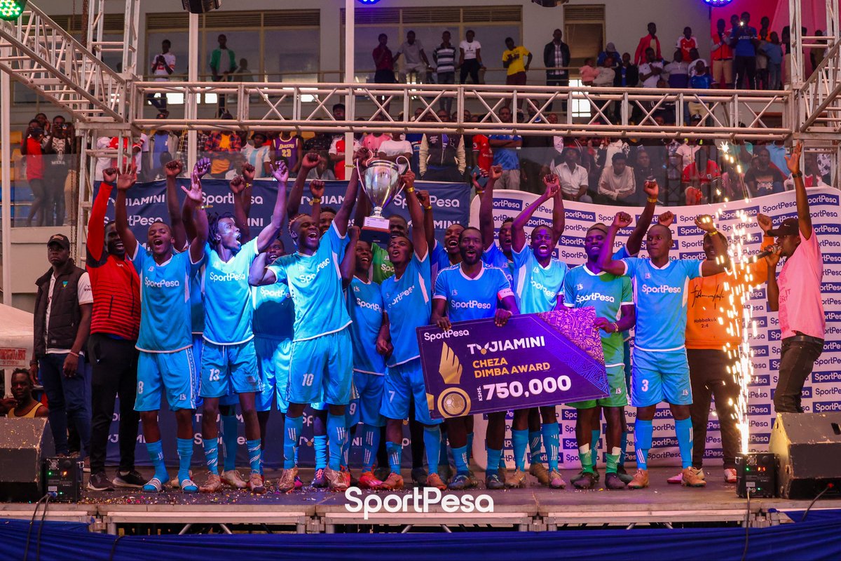 Tujiamini's tweet photo. How it started vs how it ended 💪🏾🔥

#tujiamini #tujiamininasportpesa #spchezadimba https://t.co/vHrut5vE2E