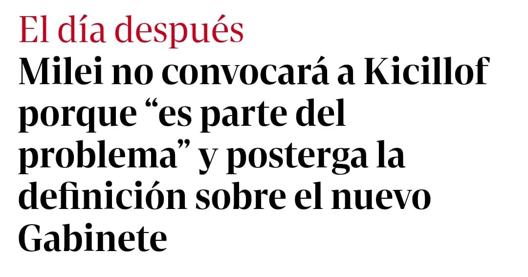 Va a seguir karina, pareja, el nene vera, scioli y lavagna.... definitivamente a macri le gusta que lo caguen sino no se explicaa!!