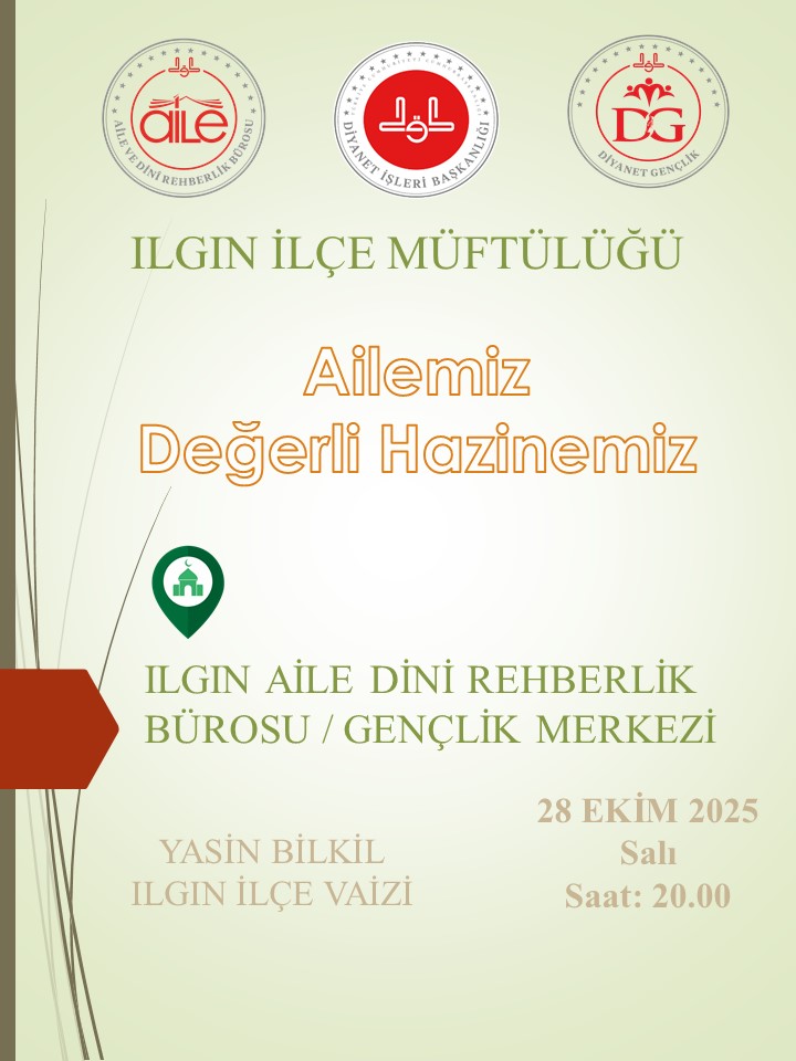 ILGIN MÜFTÜLÜĞÜ (@ilginmuftulugu) on Twitter photo 