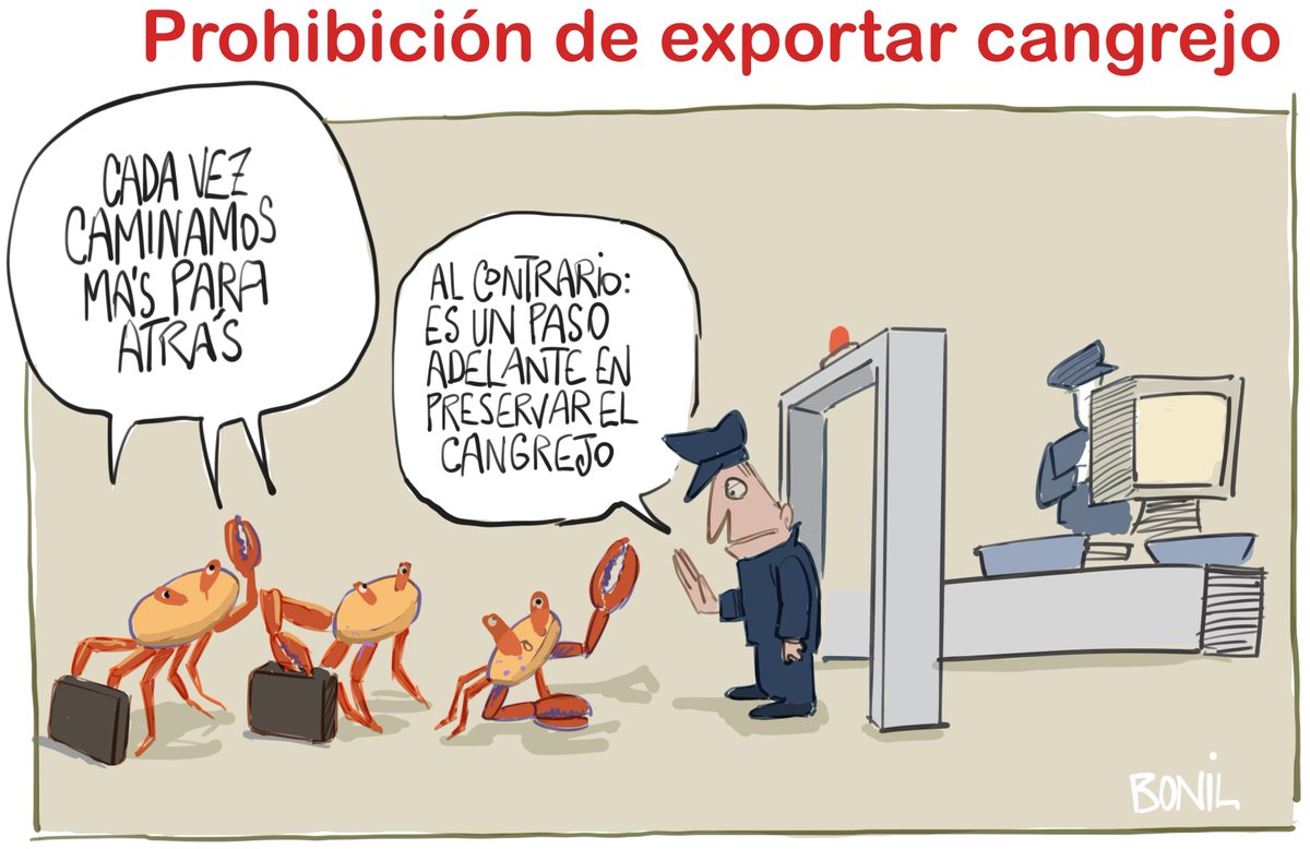 PROHIBICIÓN DE EXPORTAR CANGREJO DURANTE SEIS AÑOS.
#Ecuador