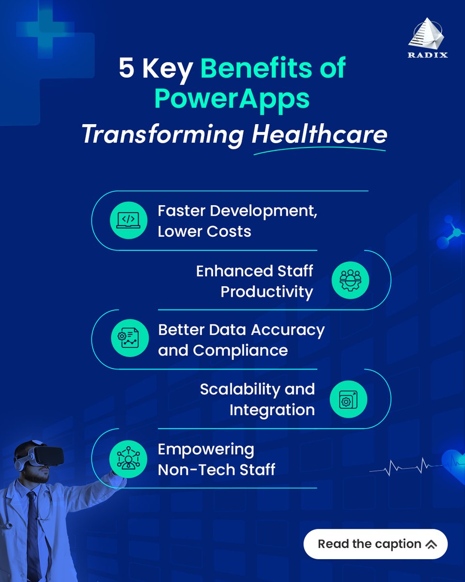 radixweb's tweet image. Still running on paper and manual processes?
Reimagine healthcare with lowcode PowerApps that are fast, secure, and compliant.
See how we help teams deliver smarter digital care. 👇
#HealthTech #Healthcare #PowerApps #LowCode
radixweb.com/blog/use-cases…
