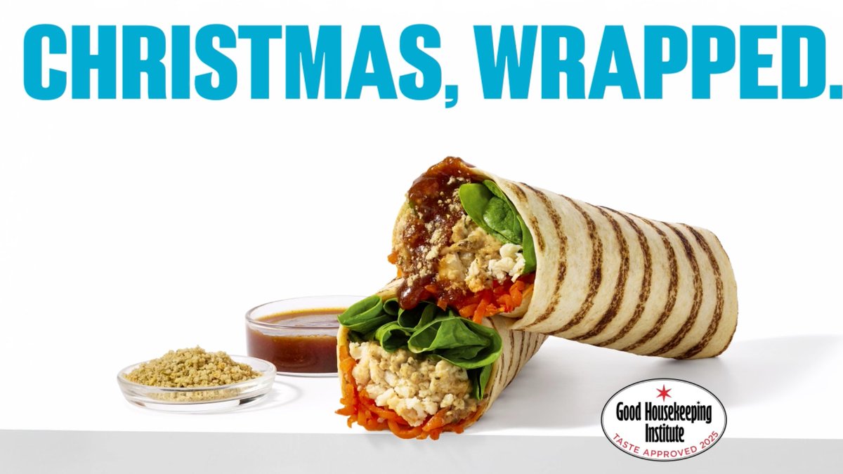 The feeling of Christmas can’t be bottled, but it can be wrapped 😋 The <a href="/coopuk/">Co-op</a> Irresistible Turkey and Gravy Double Dip Wrap is in store now 🎅