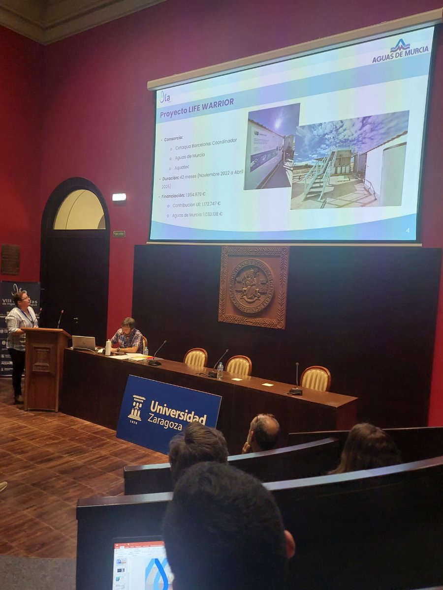 EvaMena07's tweet photo. @EMUASA_Clientes estuvo en las VIII Jornadas de Ingeniería del Agua, exponiendo el Life Merlín, ofreciendo una perspectiva innovadora acerca de la eficiencia energética, así como el Life Warrior, centrado en la normativa vigente sobre reutilización de aguas residuales. https://t.co/UjJpEKfiKL
