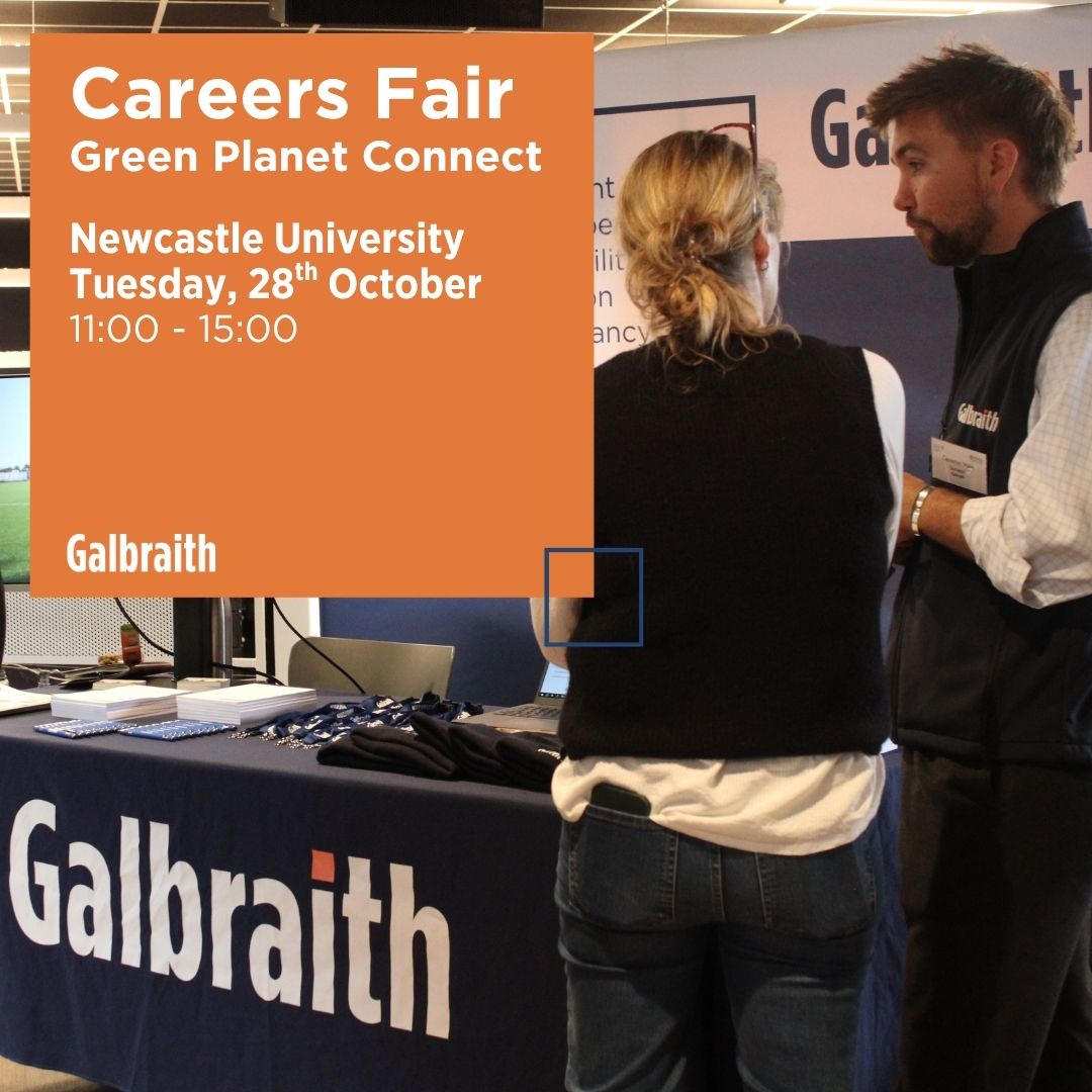 👨‍🎓 The careers road show heads to Newcastle University this week and Galbraith will be there! 

If you're attending make sure to chat to our team and find out about our fantastic opportunities!

#Galbraith | #CareersFair | #NewcastleUniversity