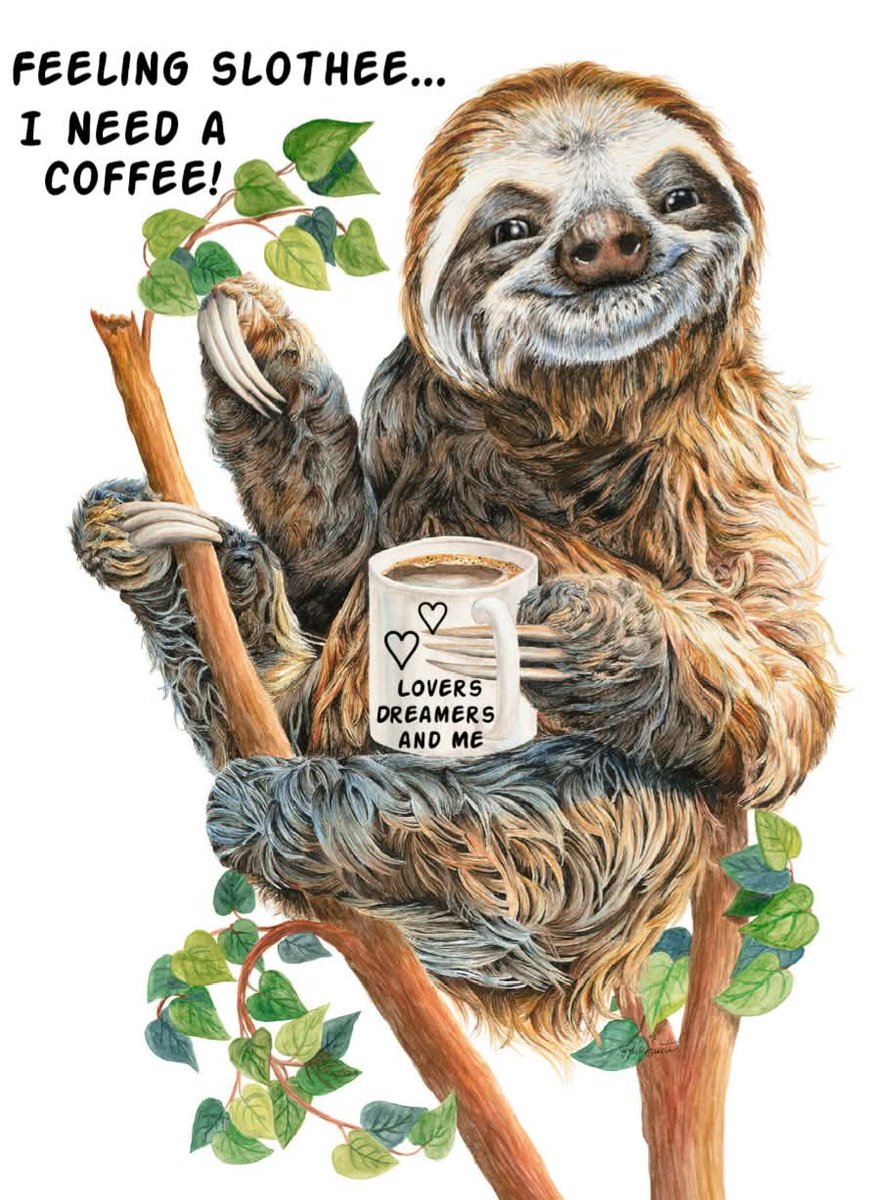 DJTommyRocks's tweet photo. "Feeling slothee ... I need a coffee!"
☕🦥🦥☕
#MorningVibes
#MorningMood
#MorningFeelings
#MorningCoffee
#MorningMotivation
#Coffee #CoffeeTime
#Morning #Vibes
#Sloth #Slothee https://t.co/ygkqjgFLnJ