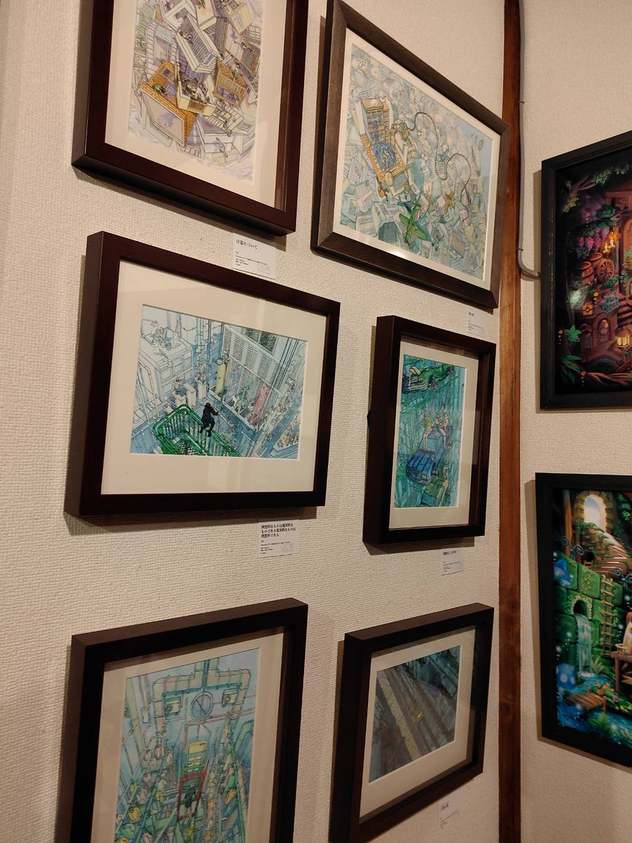 風景画 ペン絵 限定版美術品 展覧され チャンポン𝕏ボールペン風景画 (@Nchanpon) / Posts / X