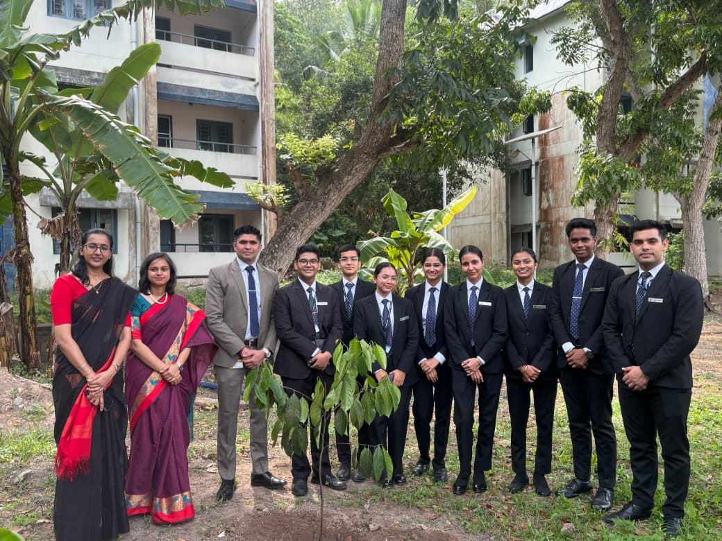 🌿✨ A moment of unity!
As part of the Student Exchange &amp; Swachhta Pakhwada, IHM Trivandrum and IHM Bhopal students planted a tree—symbolizing growth, sustainability &amp; friendship. 🌍🤝

#IHMTrivandrum #IHMBhopal #SwachhtaPakhwada #StudentExchange #GreenMission #TogetherWeGrow