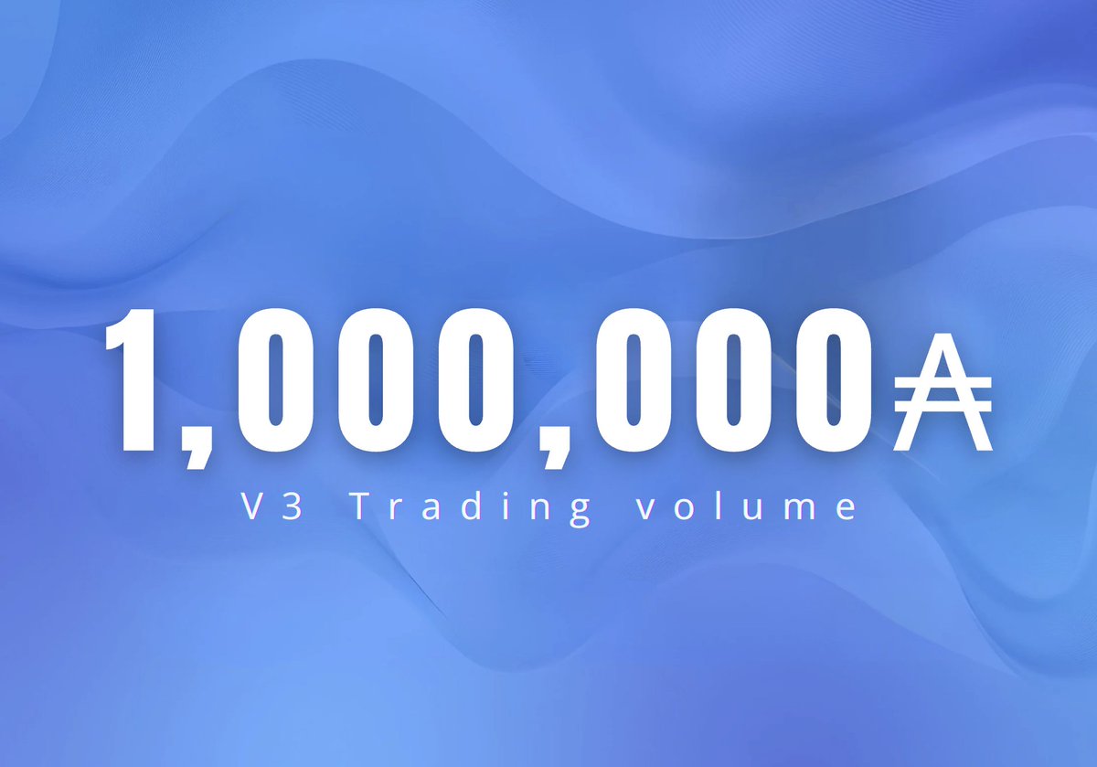 BodegaCardano's tweet image. We just hit a Major milestone 🔥
Bodega V3 just reached 1,000,000 $ADA in trading volume on the platform. 
🔹810,000 ADA buys (placed bets)
🔹190,000 ADA in sell positions
🔹+ 500,000 ADA rewards claimed
Get ready for some contests and massive upgrades.
Thank you for your…