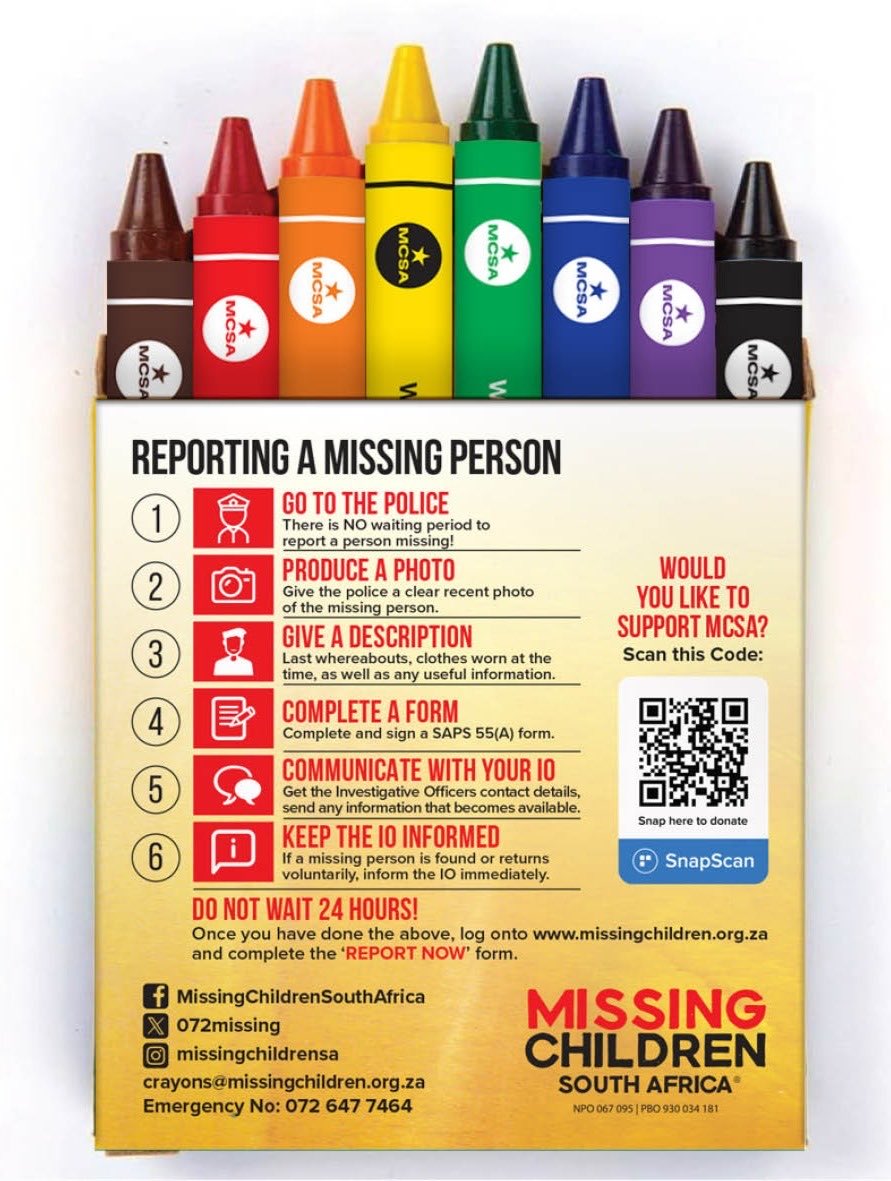 072MISSING's tweet image. #MCSAColouringInBook

MCSA’s #ECD Colouring-In Book and our 3 ECD Story Books, which educates the little ones on #SafetyTipsForChildren, always brings much joy and excitement when we hand them out at nurseries, creche’s, learning centres and primary schools etc. in order to