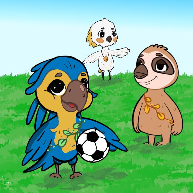 feraz_xyz's tweet image. The Macaw, the Sloth, the Bird and a ball.. 
but wait.. where are the other 6 beastz?

Something is coming 👀

@AbstractChain @Abstract_Eco
