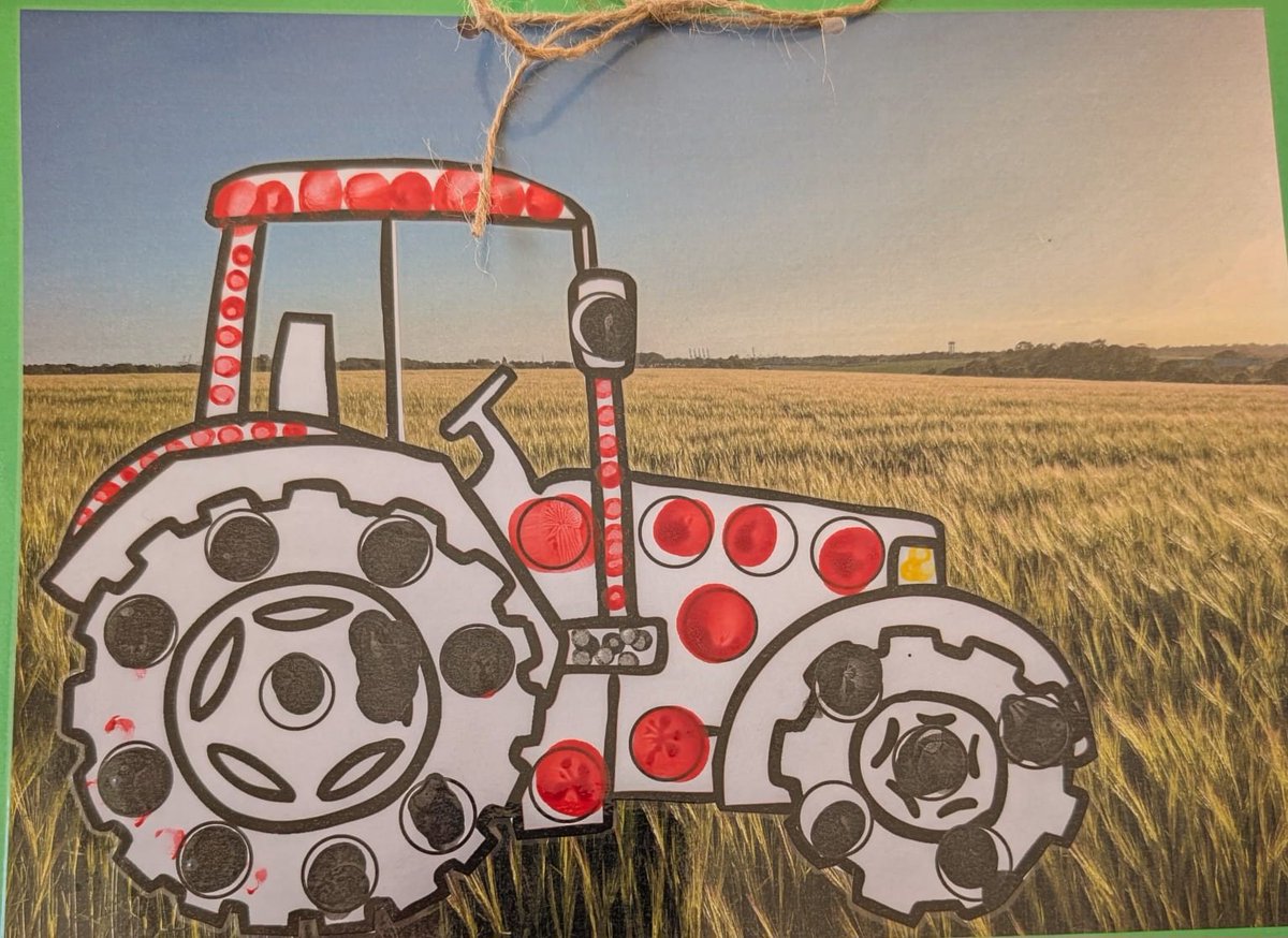 Last week our Operations Director went to engage with Fairfield Primary School. Taking our tractor for them to look round &amp; understand how it's used. Great to be engaging with the younger generations &amp; hopefully encouraging some into Agriculture or being a future researcher.